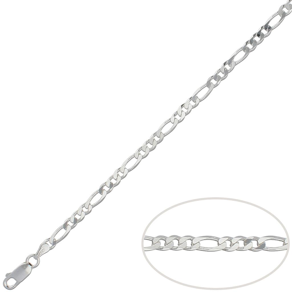 CADENA PLATA 925M 3x1 - 4MM