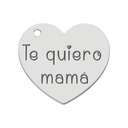 MI HISTORIA - ABALORIO PLATA 925MM CORAZON