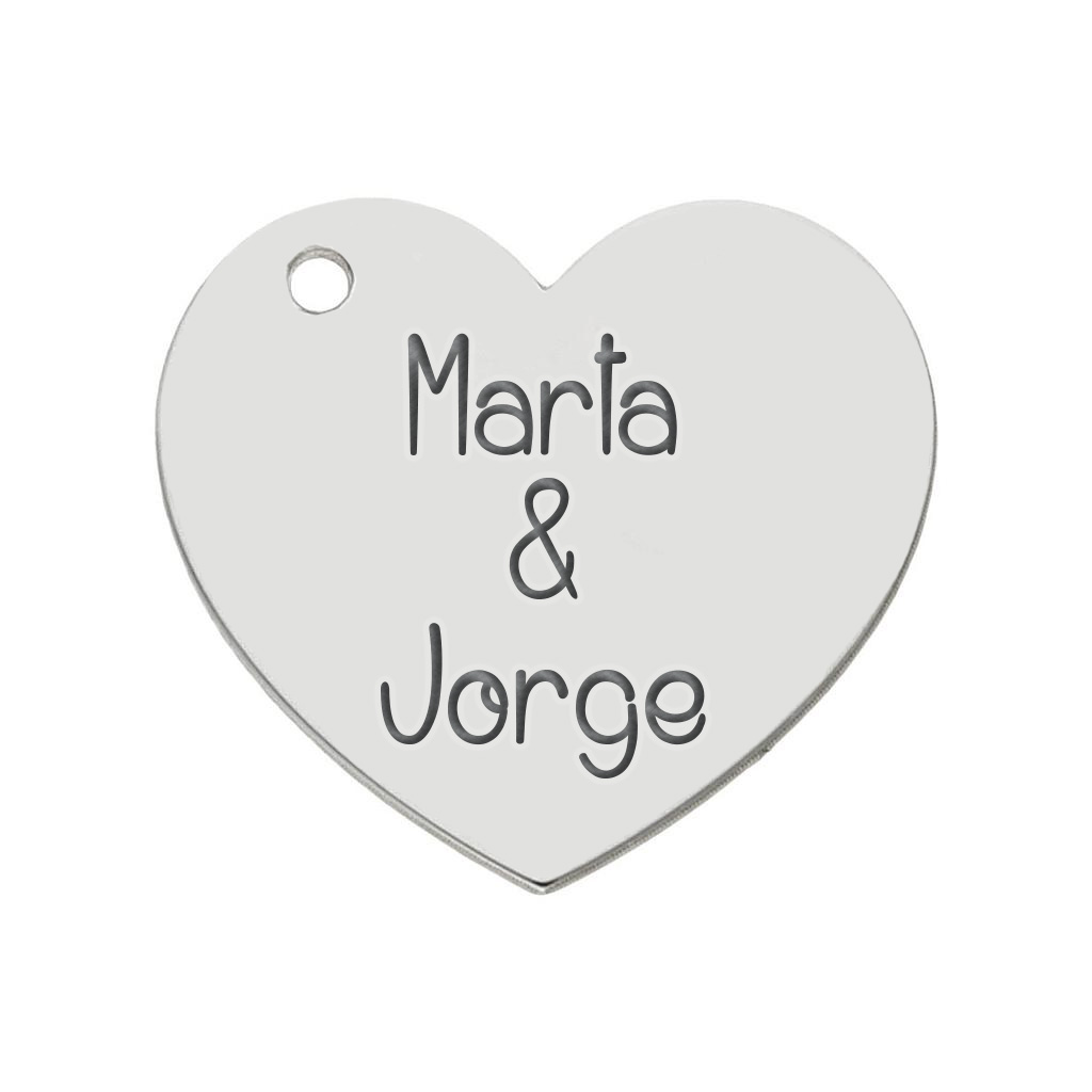 MI HISTORIA - ABALORIO PLATA 925MM CORAZON