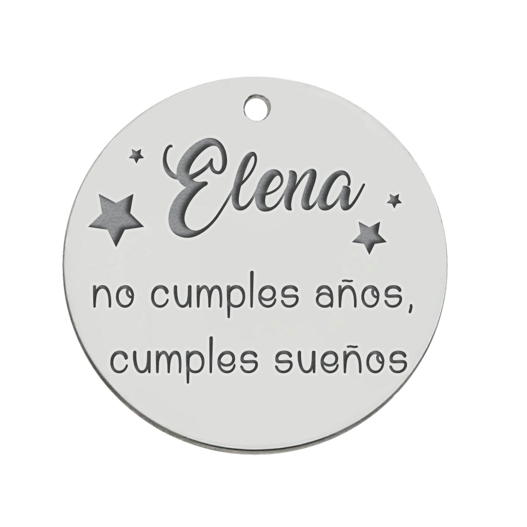 MI HISTORIA - ABALORIO PLATA 925MM CUMPLE