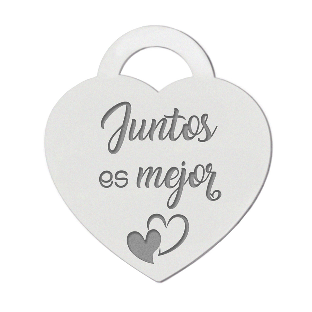 MI HISTORIA - ABALORIO PLATA 925MM JUNTOS