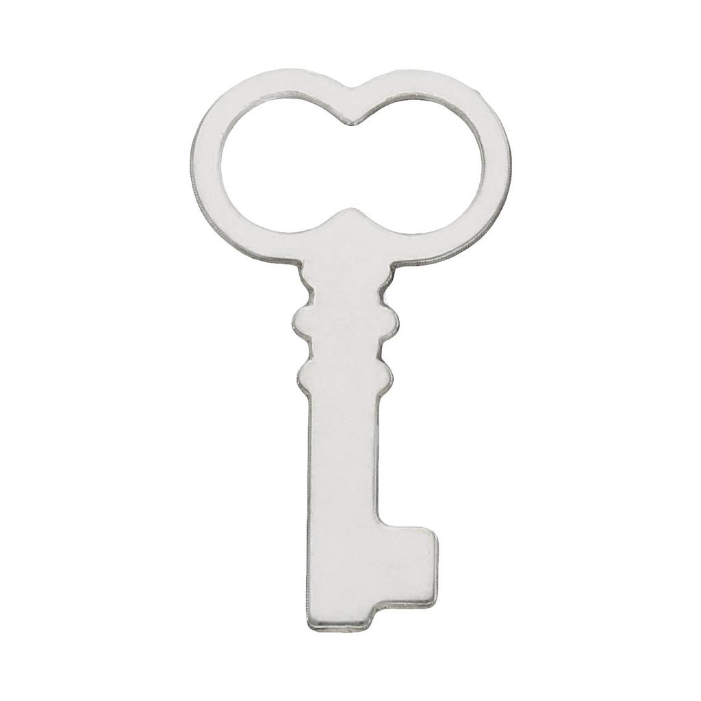 MI HISTORIA - ABALORIO PLATA 925MM LLAVE