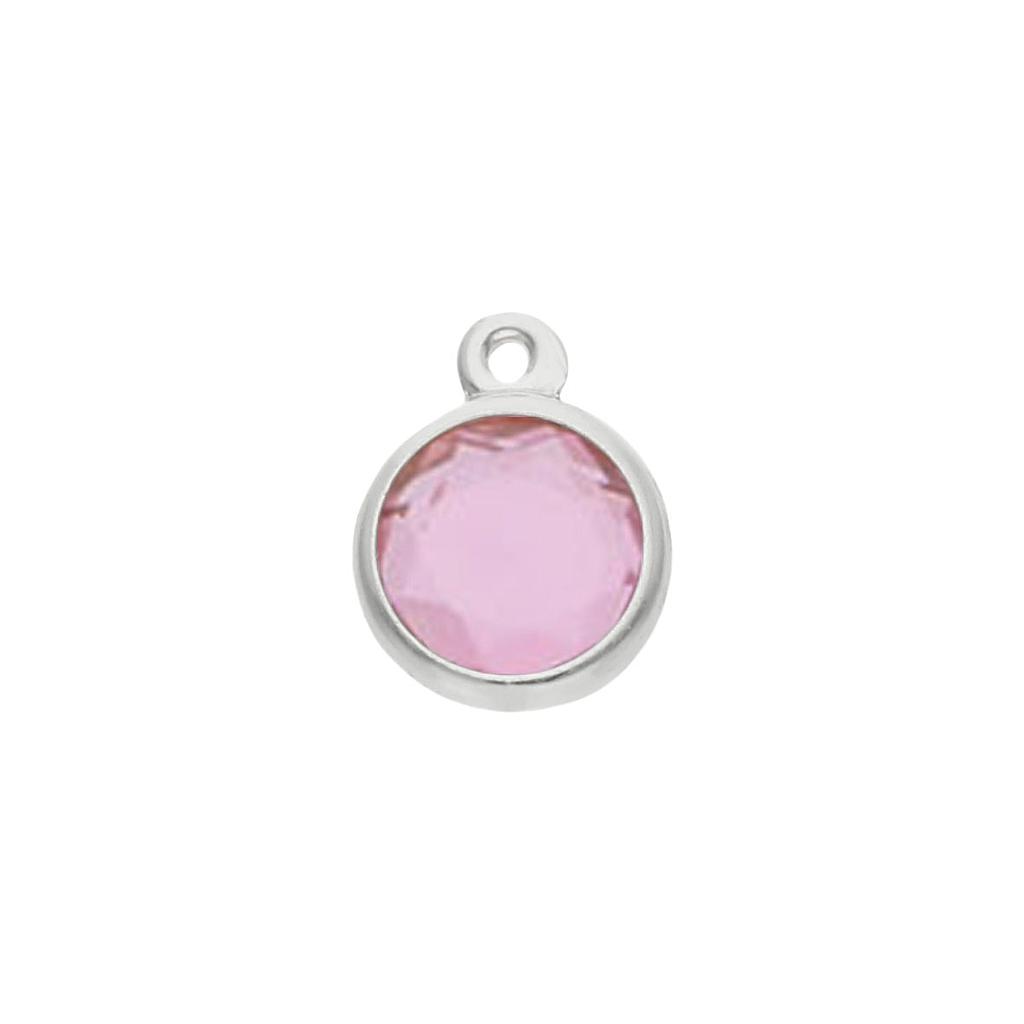 MI HISTORIA - ABALORIO PLATA 925MM ROSA