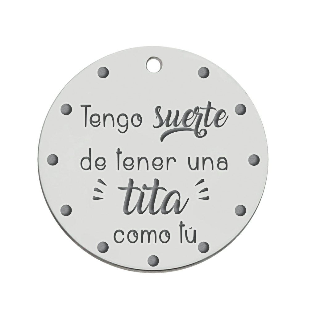 MI HISTORIA - ABALORIO PLATA 925MM TITA