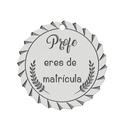 MI HISTORIA - ABALORIO PROFE MATRICULA PLATA 925MM