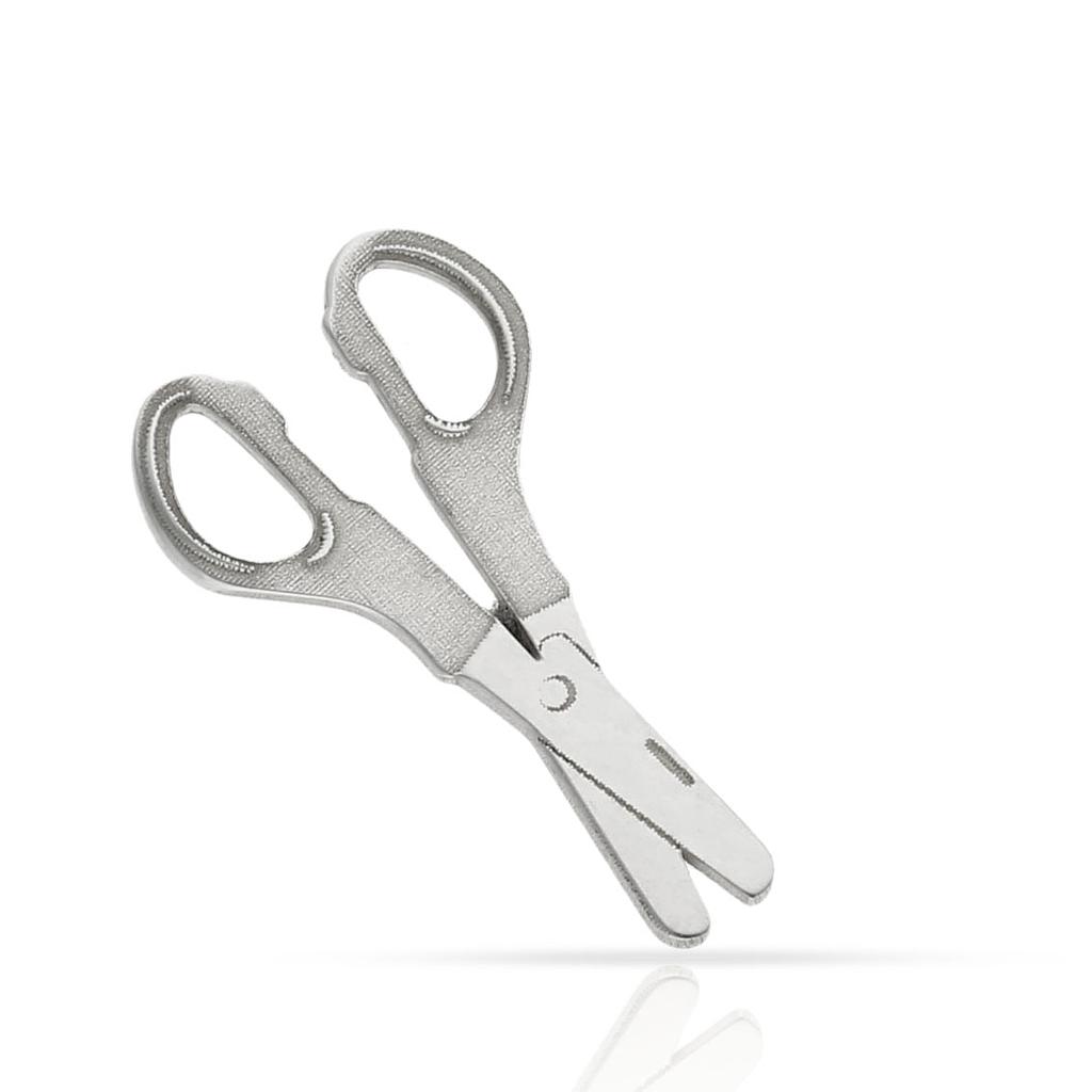 MI HISTORIA - ABALORIO TIJERAS PLATA 925MM