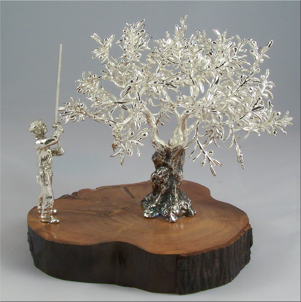 OLIVO PLATEADO 16X15 + 1 FIGURA