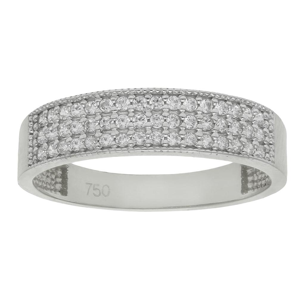 SORTIJA ORO BLANCO 18KL DIAMANTES