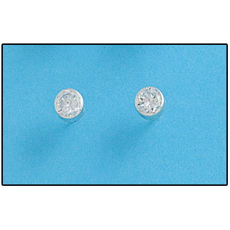 PENDIENTE PLATA 925MM REDONDO 5MM
