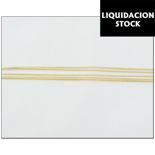 CADENA ROLOT - PLATA 90 Y ORO 10 - 45 CM