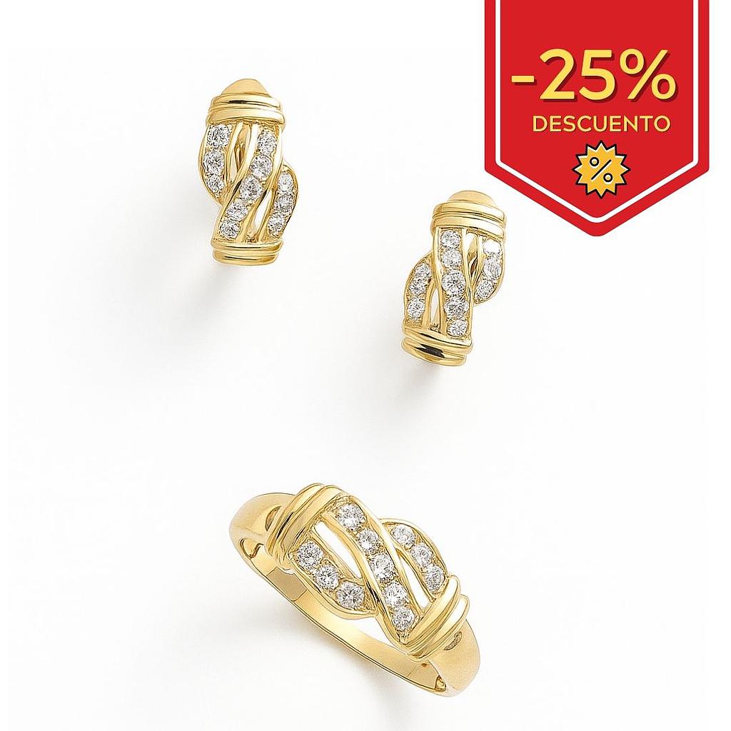 PENDIENTES ORO 18KL