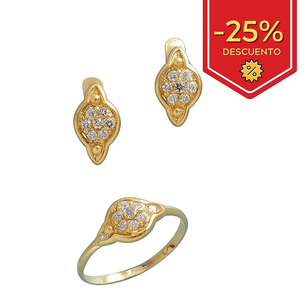 PENDIENTES ORO 18KL