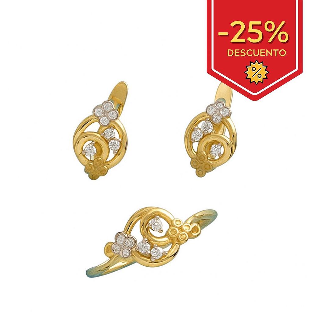 PENDIENTES ORO 18KL