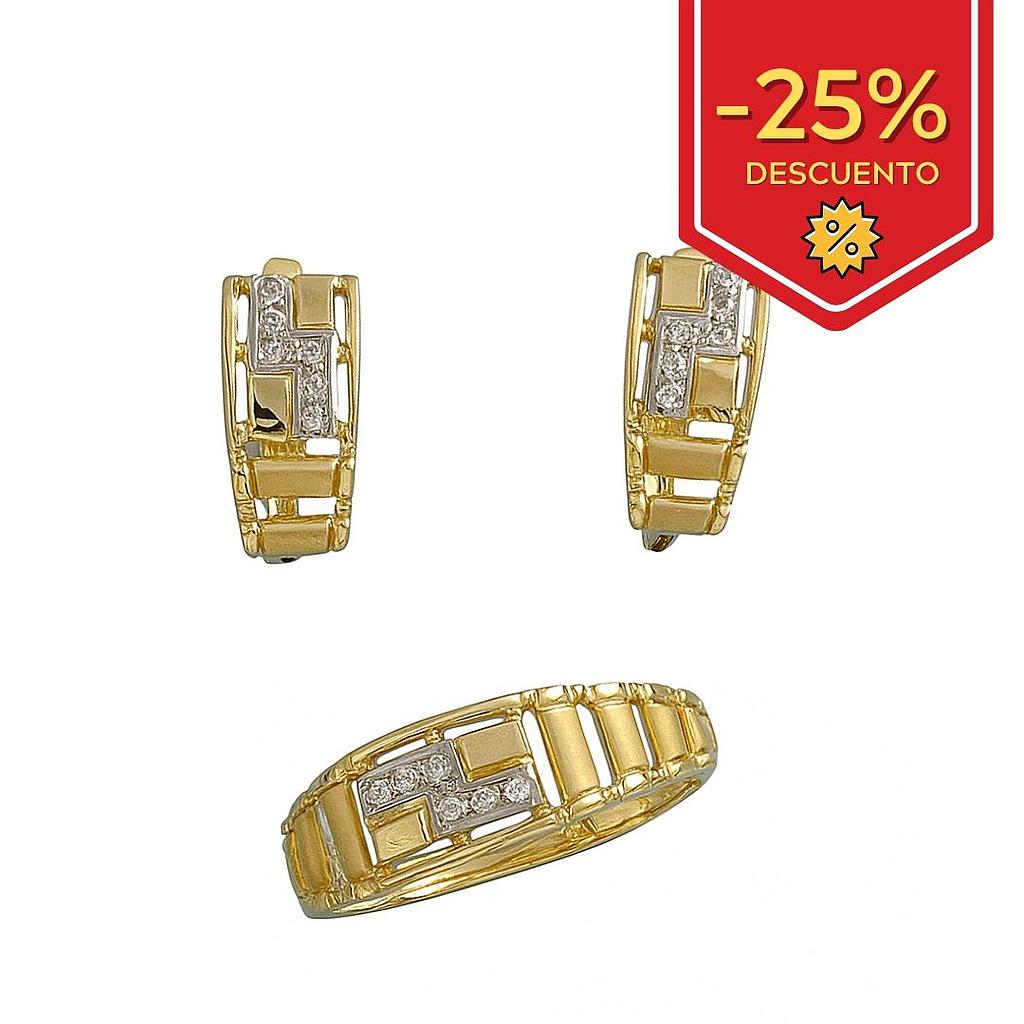 PENDIENTES ORO 18KL