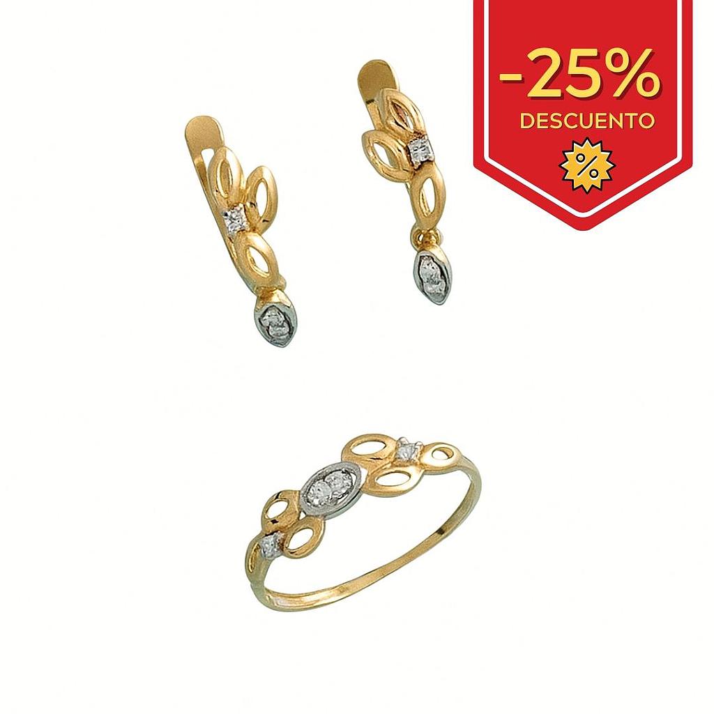 PENDIENTES ORO 18KL