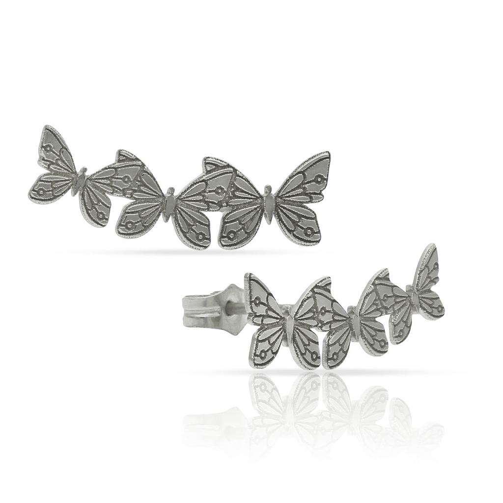 TREPADORES MARIPOSAS PLATA 925MM