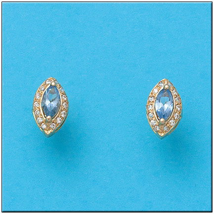 PENDIENTES ORO 18KL CIRCONITAS