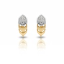PENDIENTES ORO 18KL CIRCONITAS
