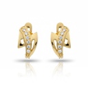 PENDIENTES ORO 18KL CIRCONITAS