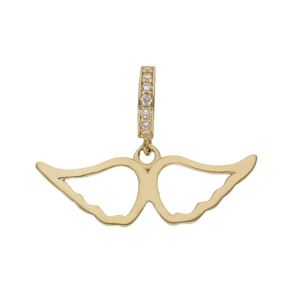 CHARMS COLGANTE ALAS ANGEL ORO 18KL