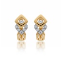 PENDIENTES ORO 18KL CIRCONITAS