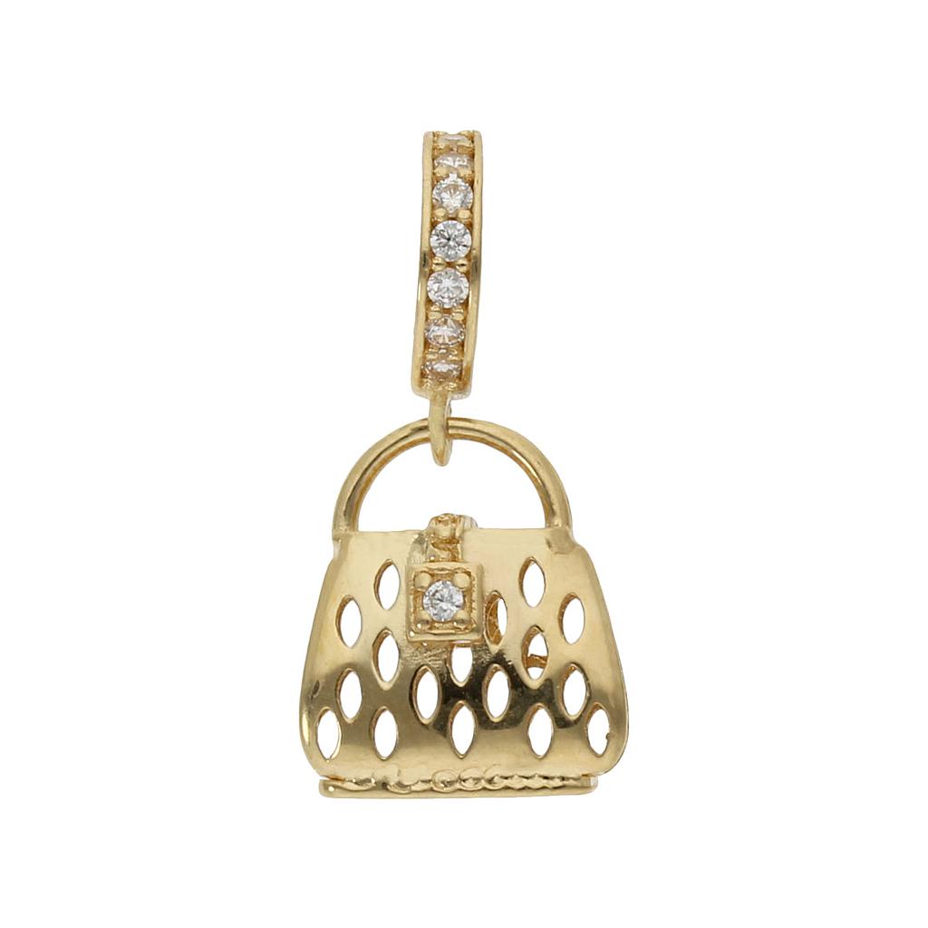 CHARMS COLGANTE BOLSO ORO 18KL