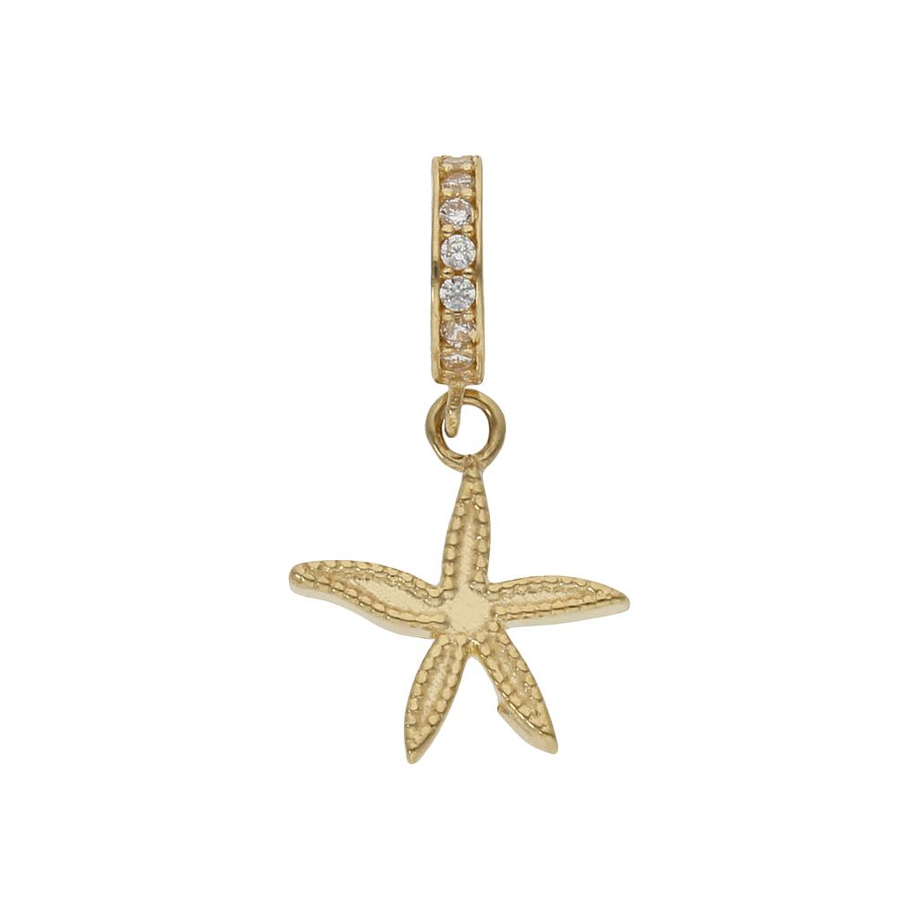 CHARMS COLGANTE ESTRELLA ORO 18KL