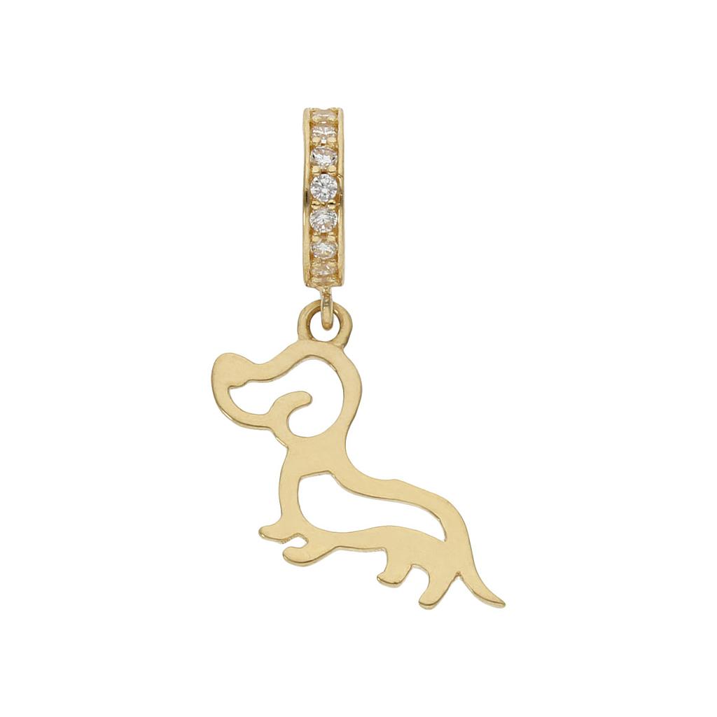 CHARMS COLGANTE PERRO ORO 18KL 