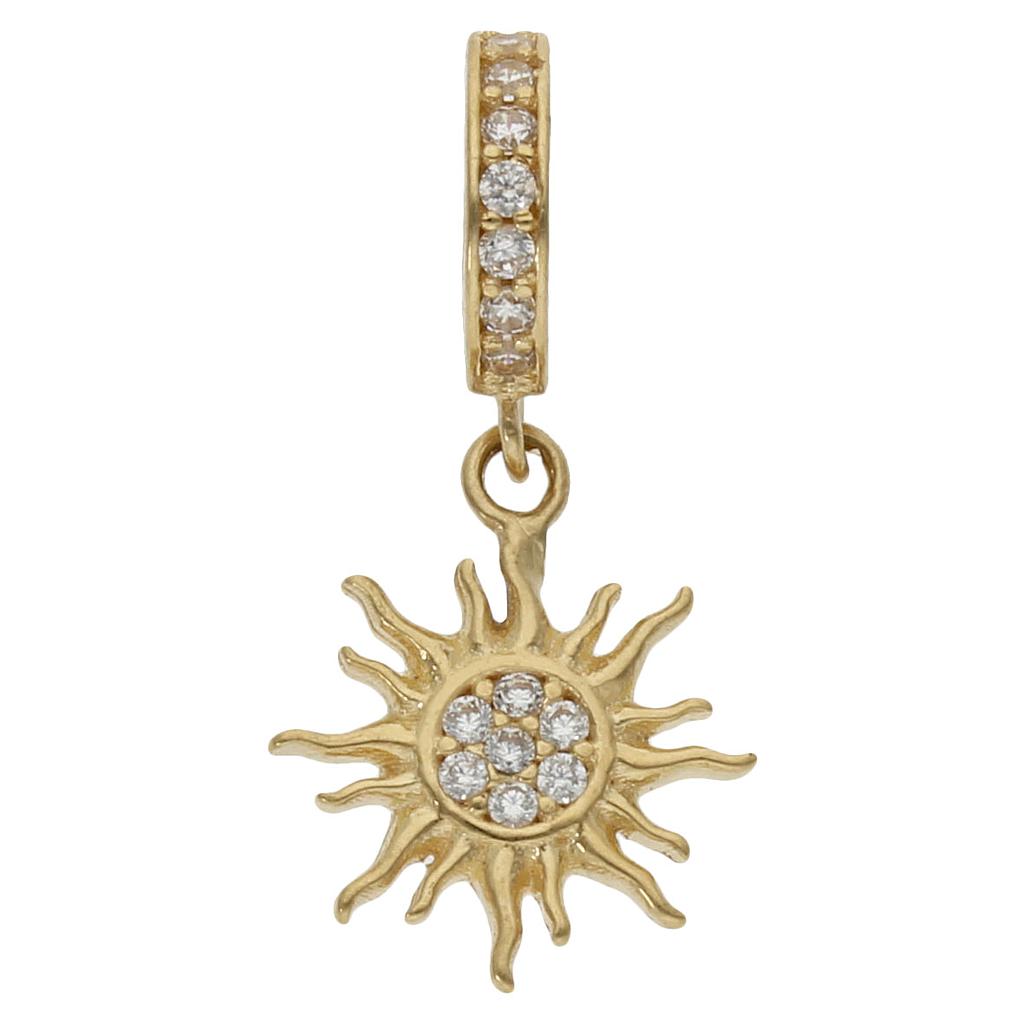 CHARMS COLGANTE SOL ORO 18KL