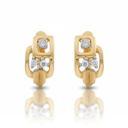 PENDIENTES ORO 18KL CIRCONITAS