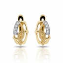 PENDIENTES ORO 18KL CIRCONITAS