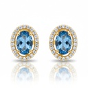 PENDIENTES ORO 18KL CIRCONITAS