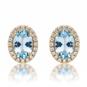 PENDIENTES ORO 18KL CIRCONITAS