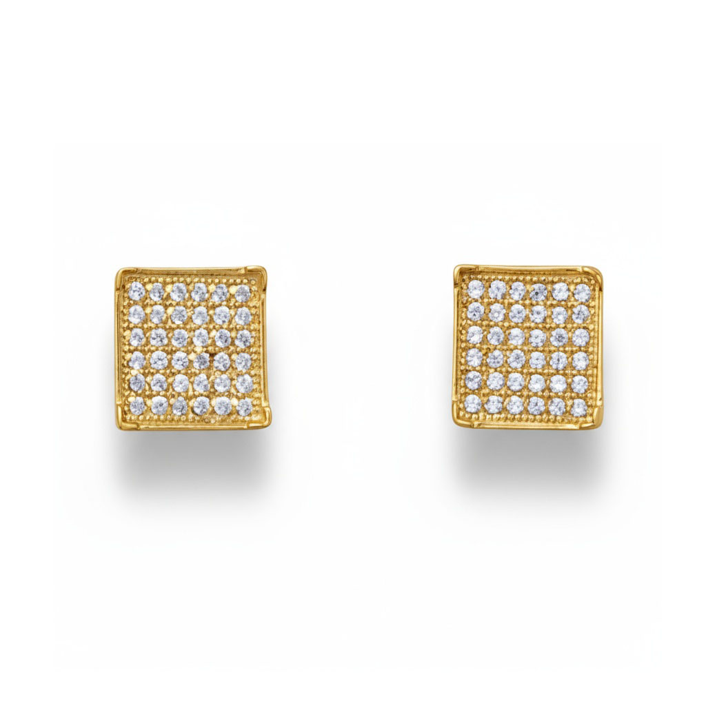 PENDIENTES ORO 18KL CIRCONITAS