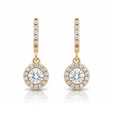 PENDIENTES ORO 18KL CIRCONITAS