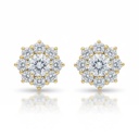 PENDIENTES ORO 18KL CIRCONITAS
