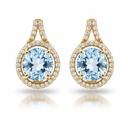 PENDIENTES ORO 18KL CIRCONITAS