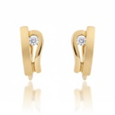 PENDIENTES ORO 18KL CIRCONITAS