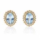 PENDIENTES ORO 18KL CIRCONITAS