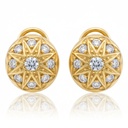 PENDIENTES ORO 18KL CIRCONITAS