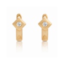 PENDIENTES ORO 18KL CIRCONITAS