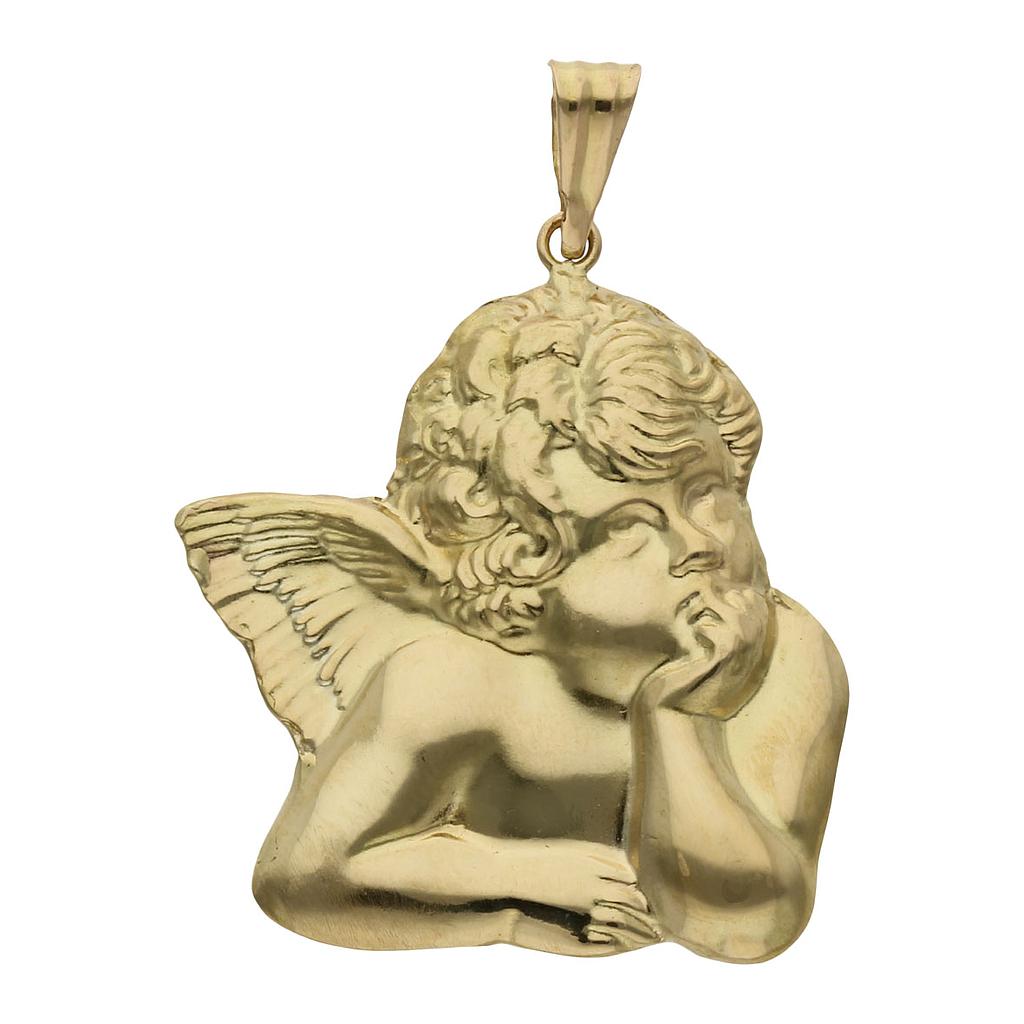 COLGANTE ORO 18KL ANGEL GRANDE