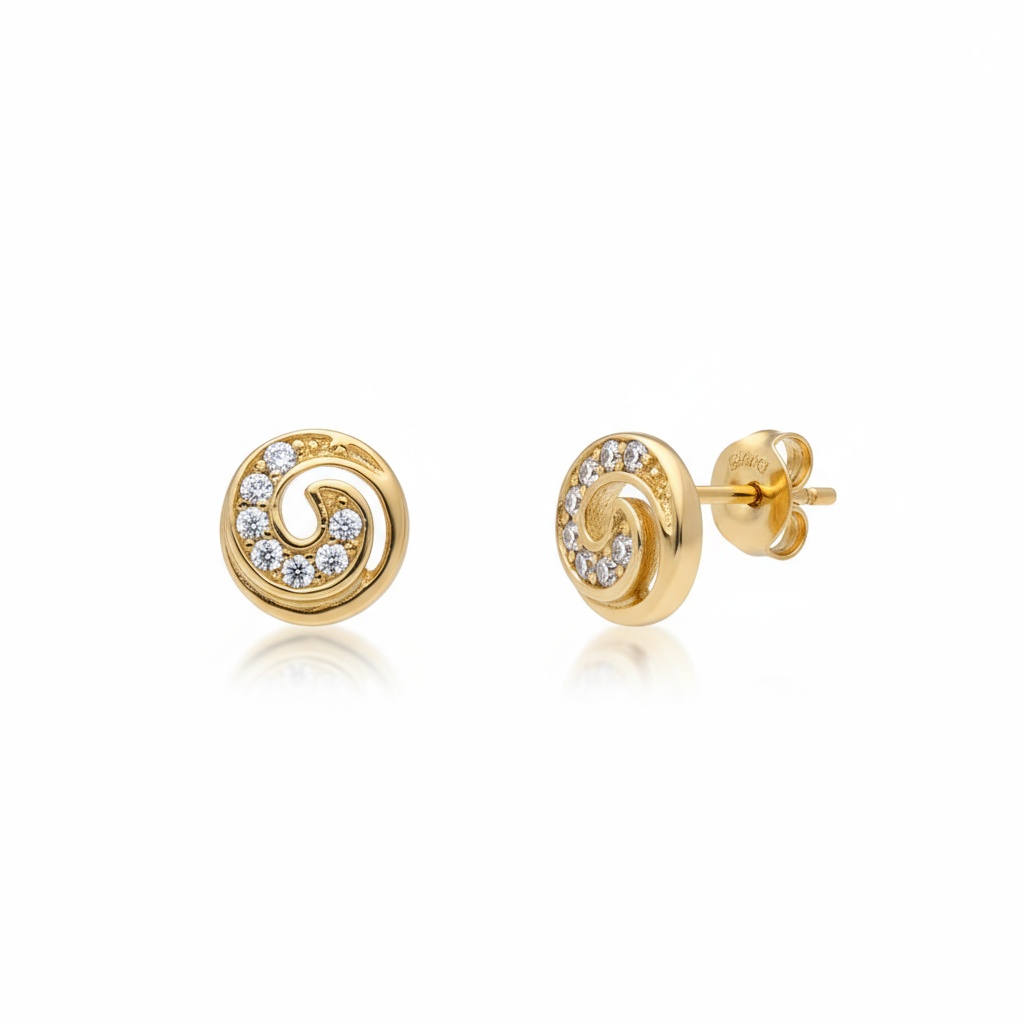 PENDIENTES ORO 18KL REDONDOS