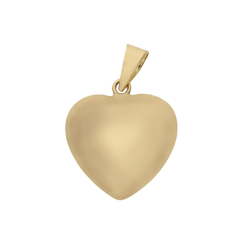 COLGANTE ORO 18KL CORAZON GRANDE