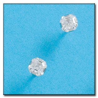 PENDIENTES ORO BLANCO 18KL