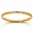 ALIANZA ORO 18KL TALLADA - 1.80MM