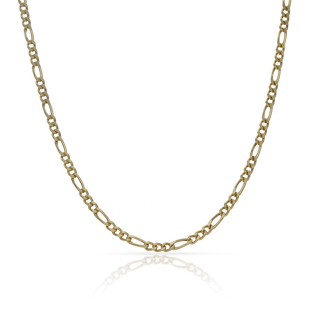 CADENA ORO 18KL 3x1 HUECA 2MM