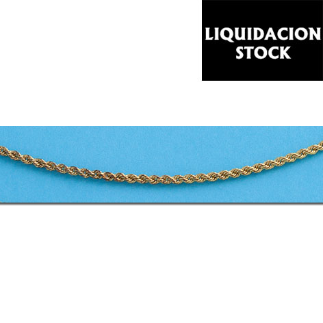 CORDON SALOMONICO 2MM- PLATA 90 Y ORO 10