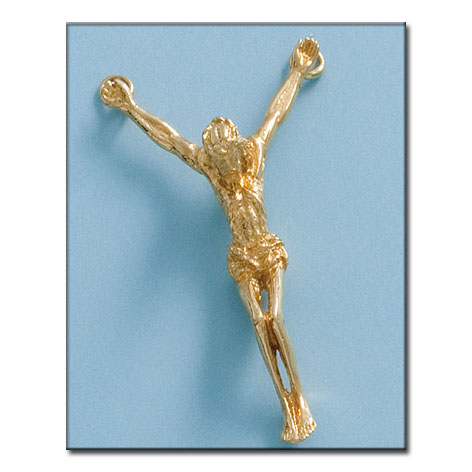 CRISTO DALI ORO 18KL - 26X47MM