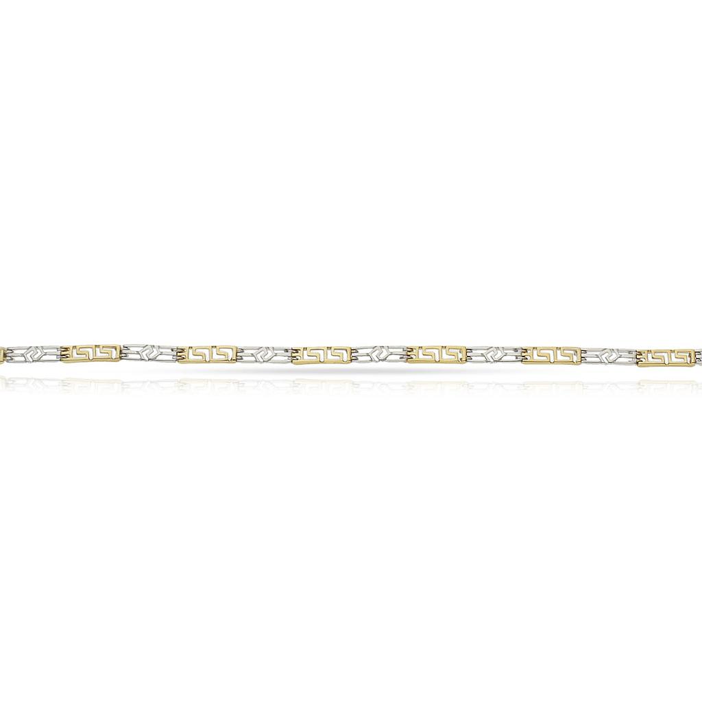 PULSERA ORO 18KL BICOLOR